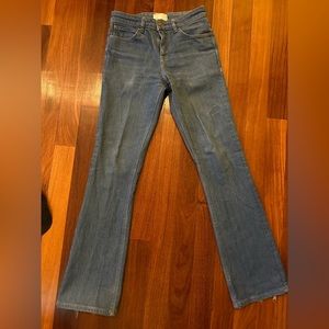 Asos brand flare jeans, slightly worn